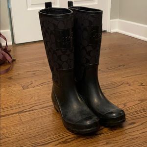 Coach Rain Boots
